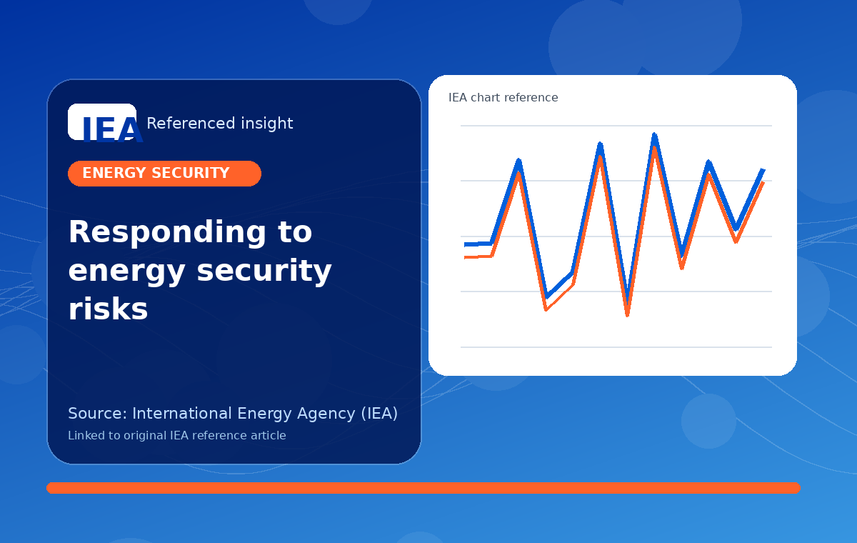 Are governments better positioned to respond to energy security risks?